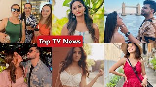 Top TV News KaranTejasswi  Jasmin Bhasin  Aly Goni  Erica Fernandes  Rubina Dilaik  Helly [upl. by Nunnery]