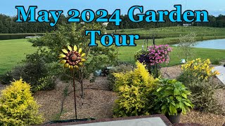 May Garden Tour 2024  Lots of Proven Winners Annuals and Perennials amp Roses amp Hydrangeas [upl. by Ycrem]