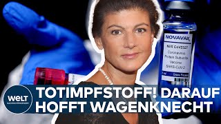 quotUNGEIMPFTquot Sahra Wagenknecht und der Totimpfstoff Auf diesen CoronaImpfstoff wartet die Linke [upl. by Margalit]