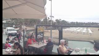 Webcam Lanzarote  Live Stream from the Beachbar in Costa Teguise [upl. by Kinghorn977]