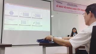 BẢO VỆ KHOÁ LUẬN TỐT NGHIỆP  Ngành QTKD [upl. by Anoif]