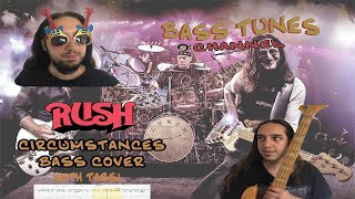 Rush  Circumstances Bass Cover  TABS and SHEET [upl. by Johns385]