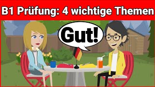 Mündliche Prüfung Deutsch B1  Gemeinsam etwas planenDialog  4 wichtige Themen  sprechen Teil 3 [upl. by Mosier564]