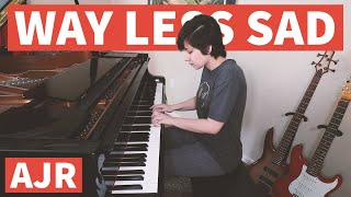 quotWay Less Sadquot Piano Cover AJR [upl. by Ylyl]