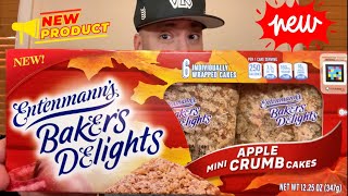 ENTENMANN’S® MINI APPLE CRUMB CAKES REVIEW [upl. by Edac765]