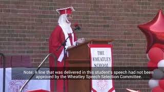 Wheatley School Graduation 2021 Speech by Huda Ayaz [upl. by Radec]