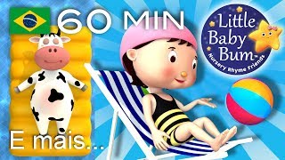 Canção Vamos Nadar  E muitas mais Canções de Ninar  LittleBabyBum [upl. by Edrock]