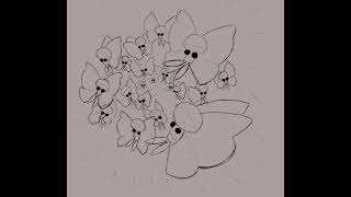 Vivillon sketch speedpaint [upl. by Nyletak]