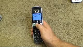 Ringtones on the ATampT CRL82212 DECT 6 Cordless Phone [upl. by Yetak270]