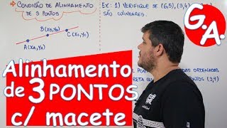 G A ALINHAMENTOS DE PONTOS c macete [upl. by Nama]