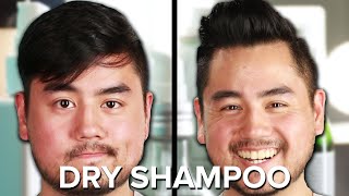 Guys Try Dry Shampoo For The First Time [upl. by Rus322]