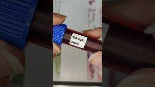 Dracula by wearingual fountain pen ink swatch [upl. by Grassi339]