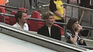 Joe Alwyn amp His Entire Family Watching Taylor Swift Reputation Tour London [upl. by Arnie795]