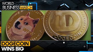 Dogecoin Outperforms RecordBreaking Bitcoin  World Business Watch  WION [upl. by Isteb]