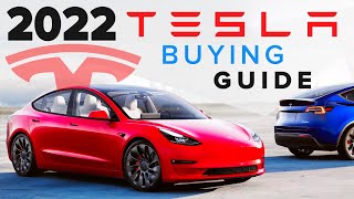 Tesla 2022 Buyers Guide  Model S 3 X Y [upl. by Ahsiekram]