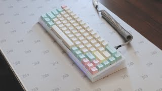 Silent Alpaca Switches  NK65 Entry Edition  Alu Plate  ASMR Sound Test [upl. by Amrak323]