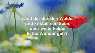 Ostpreussenlied Land der dunklen Wälder Willy Schneider Text HD [upl. by Einnoc72]