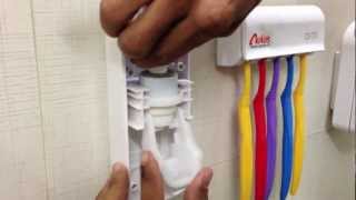 AUTUS TOOTHPASTE DISPENSER INSTALLATION DEMO [upl. by Llednar]