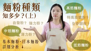 麵粉種類知多少？（上集）詳細分析麵粉基本種類與日本麵粉介紹 [upl. by Quinby649]