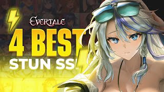 TOP 4 STUN SSR UNIT  EVERTALE [upl. by Circosta]