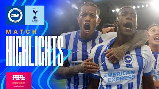 HIGHLIGHTS  Brighton v Tottenham  Premier League [upl. by Tifanie]