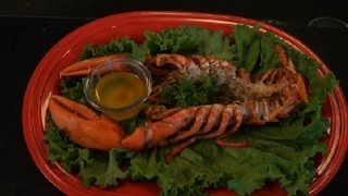 How to Cook Broiled Lobster  Delicious Dishes [upl. by Anovahs]