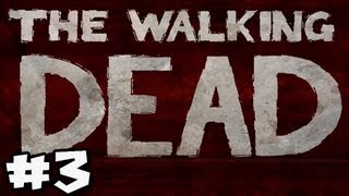 The Walking Dead Episode 1 A New Day Walkthrough Ep3 KICKED OFF HERSHELS LAND [upl. by Lukey503]