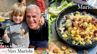 PASTA CAVOLFIORE e SALSICCIA per far felice Mariuccio i bambini e i Papà 🙃 Ricetta Chef Max Mariola [upl. by Jarv]