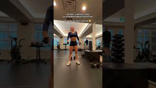 Me pasé bulgaras gym sentadilla workout lasociedaddelanieve netflix fitness gymgirl [upl. by Sayce]