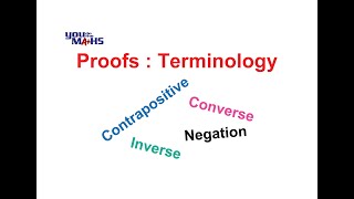 Proof Terminology and Examples [upl. by Galitea]