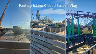 Fantasy Island Closed Season Vlog February 2024 [upl. by Audrye]