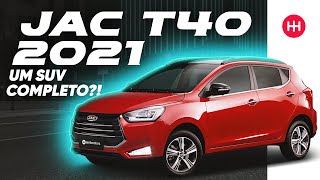 JAC T40 PLUS 2021 🚙 TESTAMOS o NOVO JAC T40 🤔 É um SUV Compacto Completo Avaliação em DETALHES [upl. by Rannug]