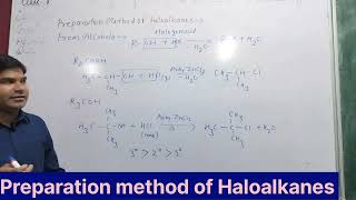 Preparation method of Haloalkanes From AlcoholsAlkanesAlkene amp Halogen Exchange method intext 65 [upl. by Felicio604]