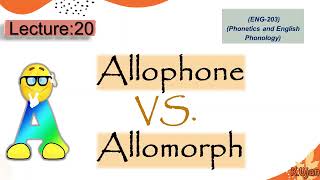 Allophones and allomorphs [upl. by Aihsit599]