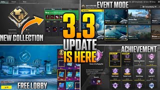 FINALLY 🔥 33 UPDATE IS HERE  NEW EVENT MODE  NEW ACHIEVEMENT  KUMARI GAMER [upl. by Eyssej]