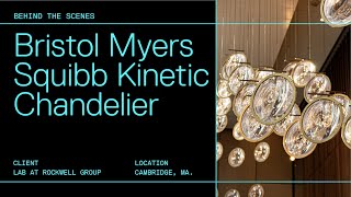 Bristol Myers Squibb Kinetic Chandelier [upl. by Nage]