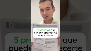 👉5 preguntas de examen de admisión Exani II 💫👇 profecristian exani examendeadmision universidad [upl. by Maxfield]