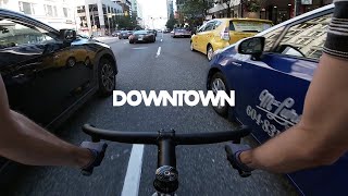 Fixed Gear Ride Quick Downtown Run Line [upl. by Colbye]