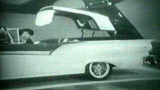 1957 Ford Fairlane 500 Skyliner Commercial [upl. by Sedrul195]