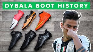 DYBALA BOOT HISTORY 2011  2017  All Paulo Dybala football boots [upl. by Oettam]