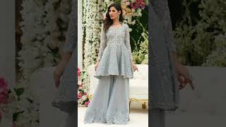 latest party dress ideas 2024new wedding dress designshortvideo [upl. by Lozar]