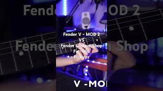 Fender V  MOD 2 VS Fender Custom Shop Fat ‘60s Pickups fender fenderpickups ElvisSasha [upl. by Beckie]