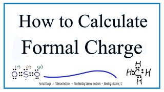 Formal Charges Calculating Formal Charge [upl. by Ed76]