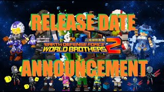 Earth Defense Force World Brothers 2 RELEASE DATE [upl. by Adnohser]