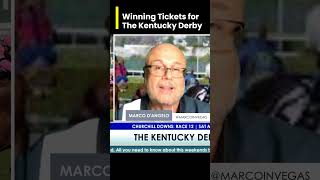 Winning Tickets for the Kentucky Derby  How to Bet on Horses 101 Shorts [upl. by Rehctaht]