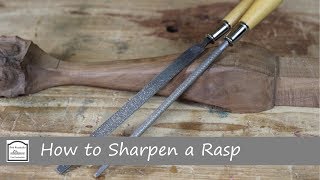 How to Sharpen a Rasp [upl. by Annuahs]