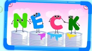 One syllable words  phonic for kids  learn to read  alphabloks [upl. by Levan932]