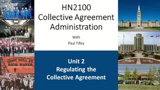 HN2100  Unit 2 Part 1  A Brief History of Canadian Labour Relations [upl. by Atsyrhc]