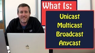 What Is A Unicast Multicast Broadcast or Anycast [upl. by Leiuqese960]