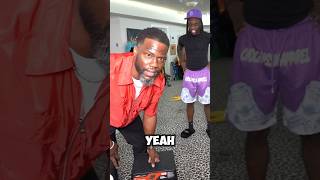 Kai Cenat Gifts Kevin Hart a Stepping Stool 😭 [upl. by Lattonia]